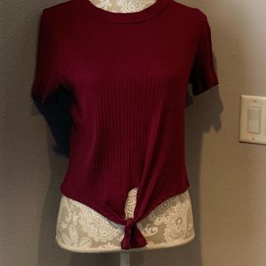 Maroon Junior's Top, Large